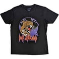 thumbnail image 1 of Def Leppard Unisex T-Shirt: Lightning Leopard (Medium), 1 of 4