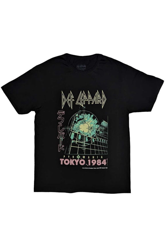 Def Leppard Unisex T-Shirt: Tokyo