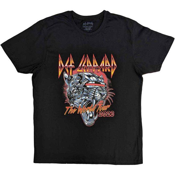 Def Leppard Unisex T-Shirt: Tour 2023 (Large)