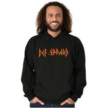 Def Leppard Vintage Rock Band Logo Hoodie Sweatshirt Women Men Brisco Brands