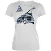 Def Leppard Womens Juniors Thru The Night Short Sleeve T Shirt