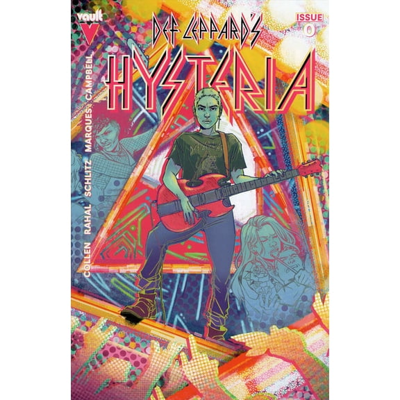Def Leppard's Hysteria #0A VF ; Vault Comic Book