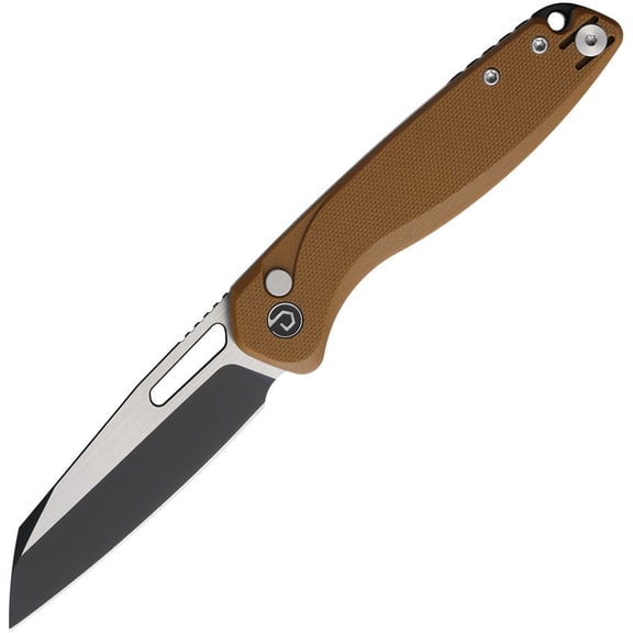 Defcon Warhawk Folding Knife Tan G10 Stainless