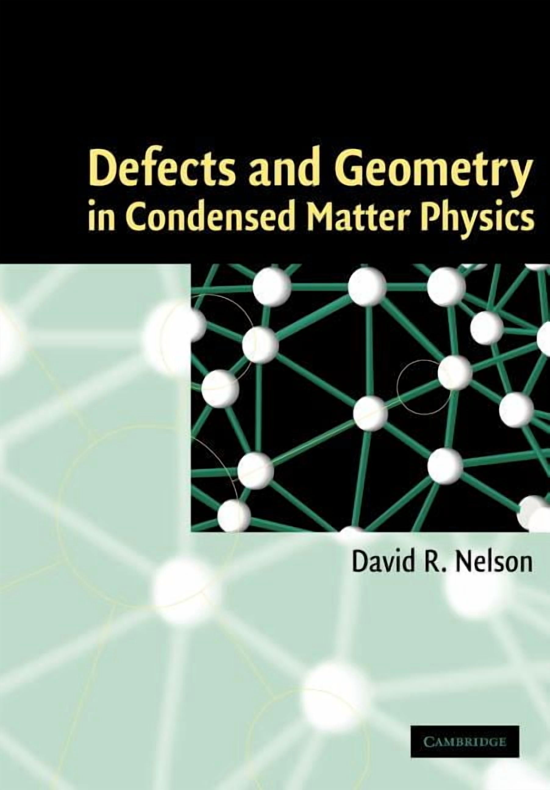 Defects and Geometry in Condensed Matter Physics, (Paperback) - Walmart.com