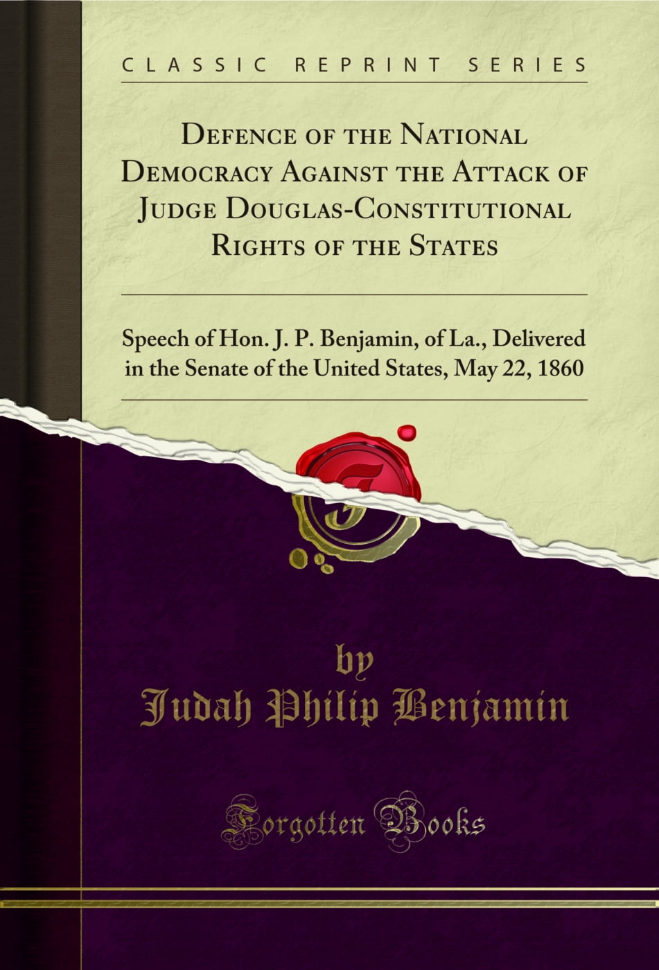 Simple Images Democratic Rights Defence of the National Democracy Against the Attack of Judge Douglas ...