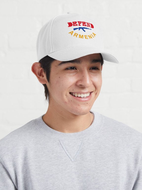 Defend Armenia Baseball Hat, National Support Statement Graphic Design, Classic Everyday Cap