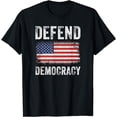 thumbnail image 1 of Defend Democracy Protect Voting Rights Save Vote Election T-Shirt, 1 of 3