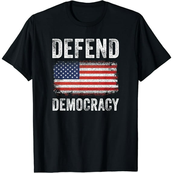 Defend Democracy Protect Voting Rights Save Vote Election T-Shirt