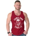 thumbnail image 1 of Defend Freedom Liberty Flag Skull Tank Top T Shirts Men Women Brisco Brands M, 1 of 6