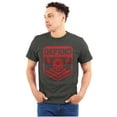 thumbnail image 1 of Defend Freedom Skull Crossbones 2A Men's Graphic T Shirt Tees Brisco Brands S, 1 of 6