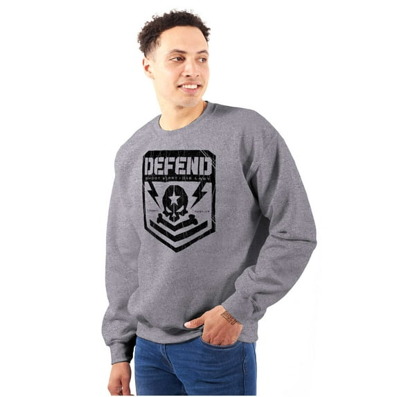 Defend Freedom Skull Crossbones 2A Sweatshirt for Men or Women Brisco Brands M