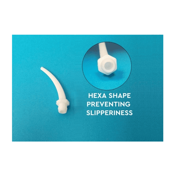 Defend Intra-Oral Tips Yellow 100 per Bag  Fits 4.2 mm Mixing Tips