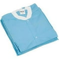 thumbnail image 1 of Defend SG-9005 Disposable Lab Coats, Large - 39 in. - Pack of 10 - Blue, 1 of 1