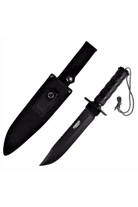 14' Heavy Duty Carbon Steel Survival Knive with Sheath