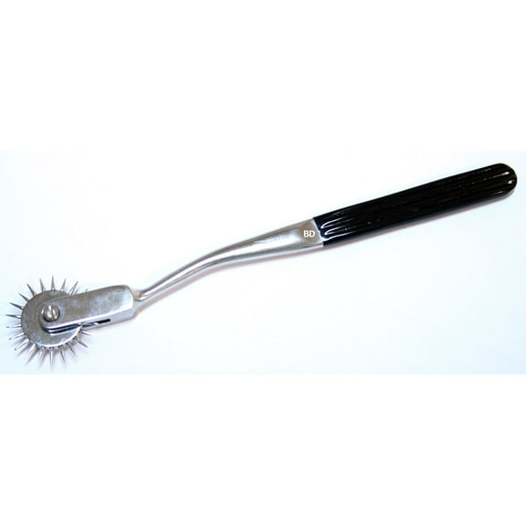 Defender Black Neurological Wartenberg Chrome-Plated Pinwheel