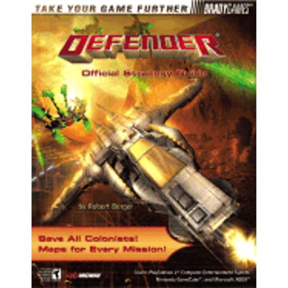 Defender Brady Games Official Strategy Guide Book