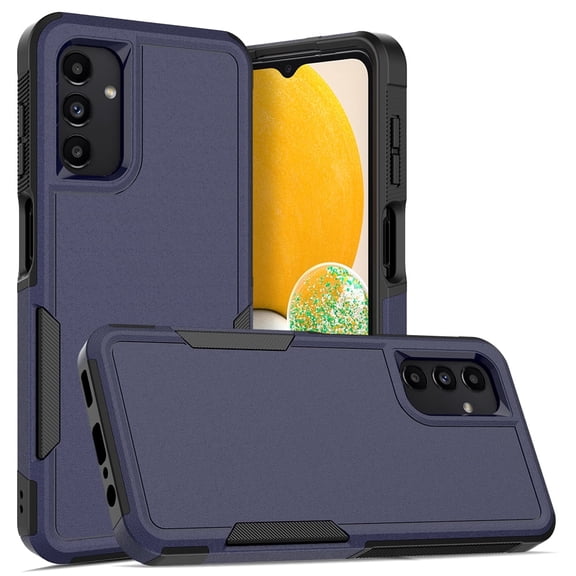 Defender Case for Samsung Galaxy A13 4G/5G Heavy Duty 1 in 1 Design Rugged Full Body Dustproof Shockproof Bumper Non-Slip Protective Cover,Blue,For Galaxy A13 4G/5G