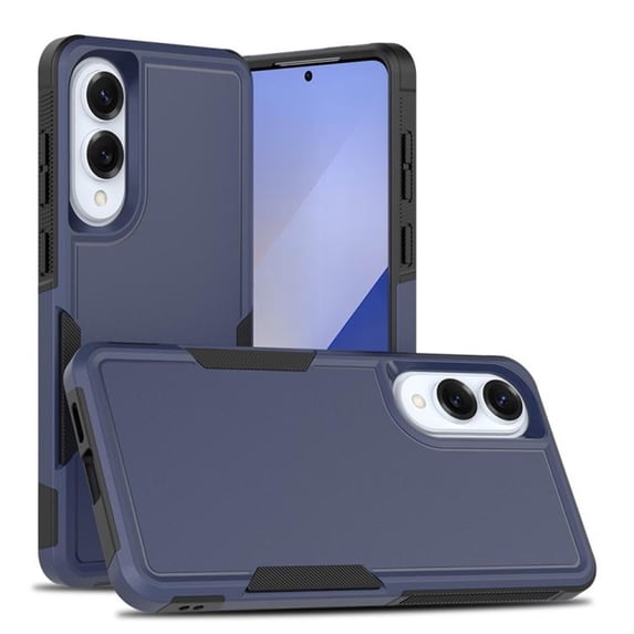 Defender Case for Samsung Galaxy S25 Edge 5G 6.7", Dual Layer PC+TPU Rugged Shockproof Full Body Protective Cover,Blue,For Galaxy S25 Edge 5G