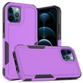 thumbnail image 1 of Defender Case for iPhone 11 Pro 5.8'' - Heavy Duty 1 in 1 Design Rugged Full Body Dustproof Shockproof Bumper Non-Slip Protective Cover,Purple,For iPhone 11 Pro, 1 of 10