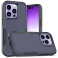 thumbnail image 1 of Defender Case for iPhone 14 Pro 6.1'' - Heavy Duty 1 in 1 Design Rugged Full Body Dustproof Shockproof Bumper Non-Slip Protective Cover,Blue,For iPhone 14 Pro, 1 of 10