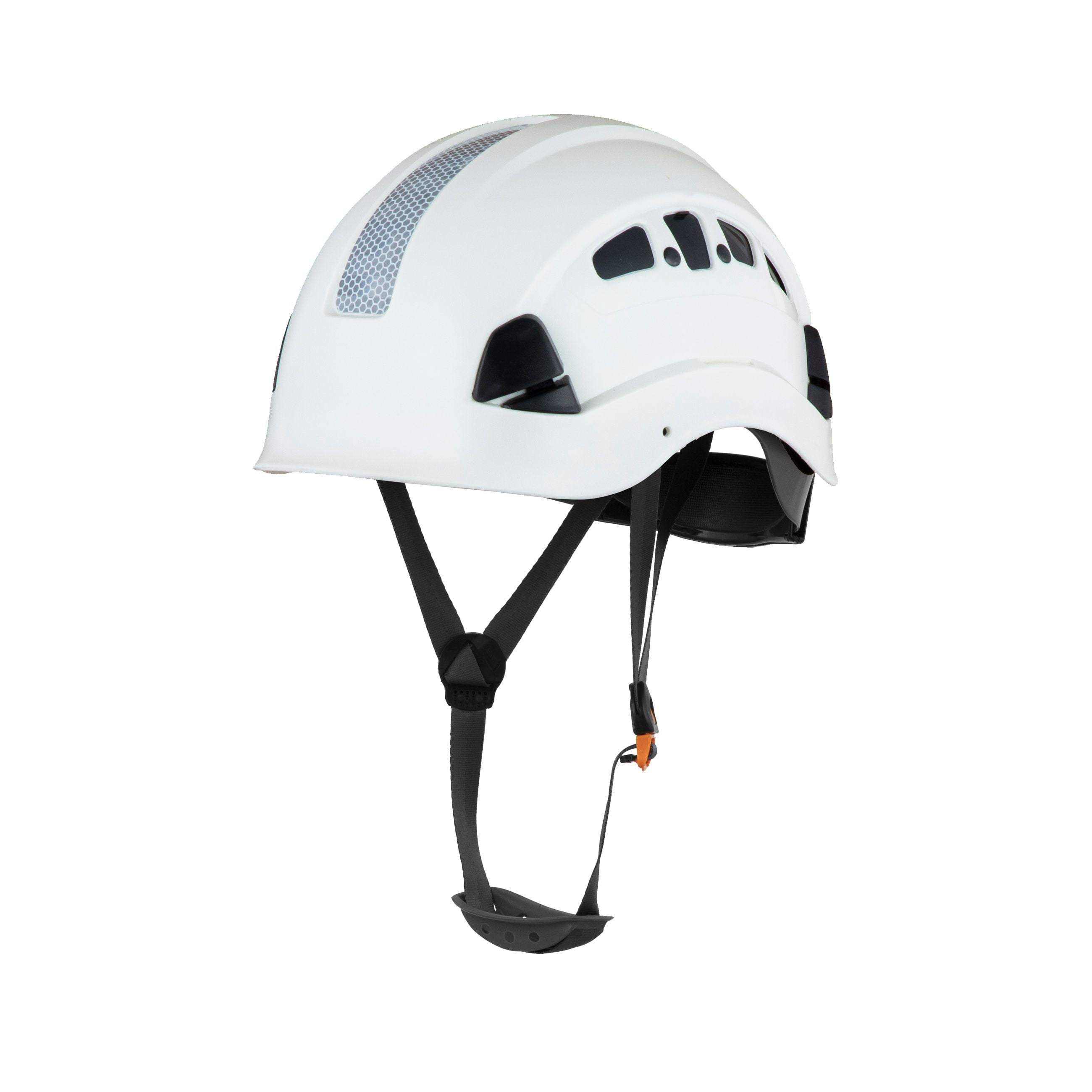 ANSI Ventilated Climbing Hard Hat Combo | Earmuffs & Face Shield Lime by JORESTECH