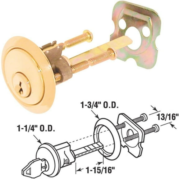 Kwikset Repair Cylinder, Keyed Alike