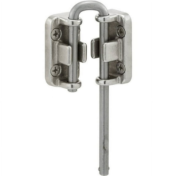 Defender Security S 4380 Sliding Door Loop Lock, 13/16-Inch, Stainless