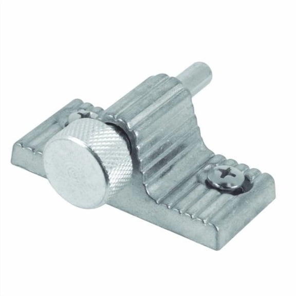 Defender Security U 9848 Sliding Door Lock, Twist-in, Aluminum Finish