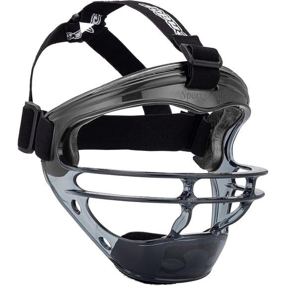 Defender Sports | Softball Baseball Fielder's Mask - Ultimate Protection and Enhanced Visibility | Fits most ages | Young, Black