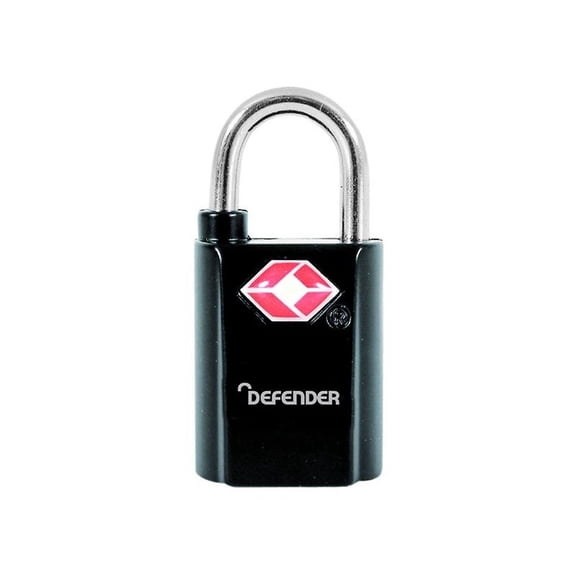 Defender Tsa Padlock Twin Pack 20mm