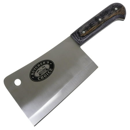 Defender-Xtreme 11' Butcher Choice Stainless Steel Cleaver Knife Wood Handle New