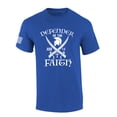thumbnail image 1 of Defender of the Faith Swords Jude 1:3 Bible Scripture Mens Christian Tshirt Jesus Cross Short Sleeve T-shirt Graphic Tee-Heather Royal-4xl, 1 of 4
