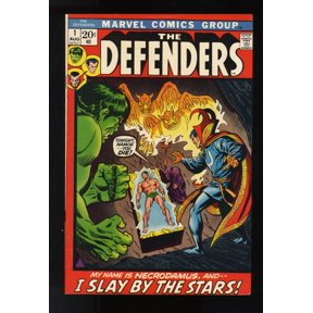 Defenders (1972) #1 VF- 7.5 Dr. Strange! Incredible Hulk! Sub-Mariner! Comic Book