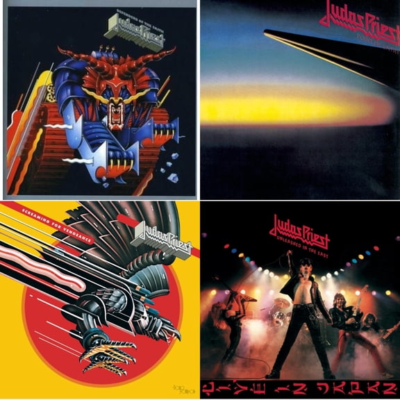 Defenders Of The Faith & Point Of Entry & Screaming For Vengeance & Unleashed In The East [CD Bundle]