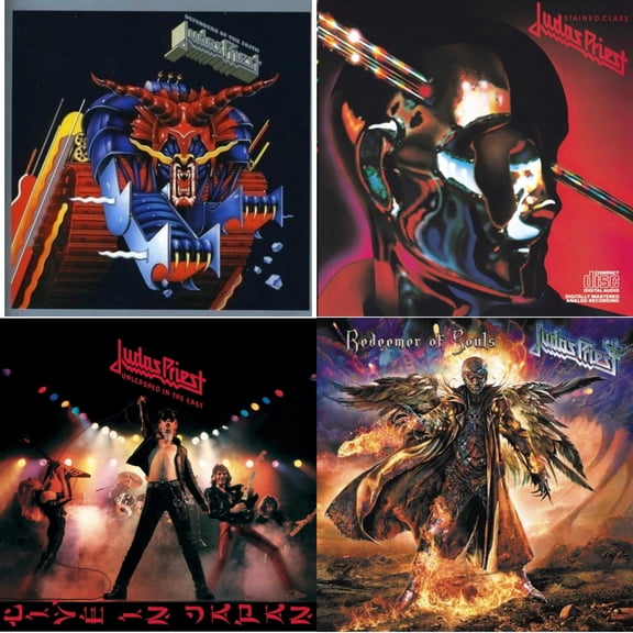 Defenders Of The Faith & Stained Class & Unleashed In The East & Redeemer Of Souls [CD Bundle]