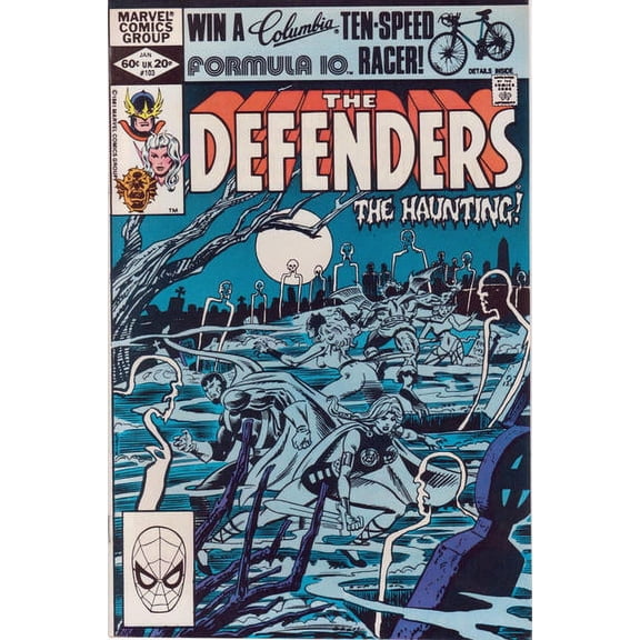 Defenders, The #103 VF ; Marvel Comic Book