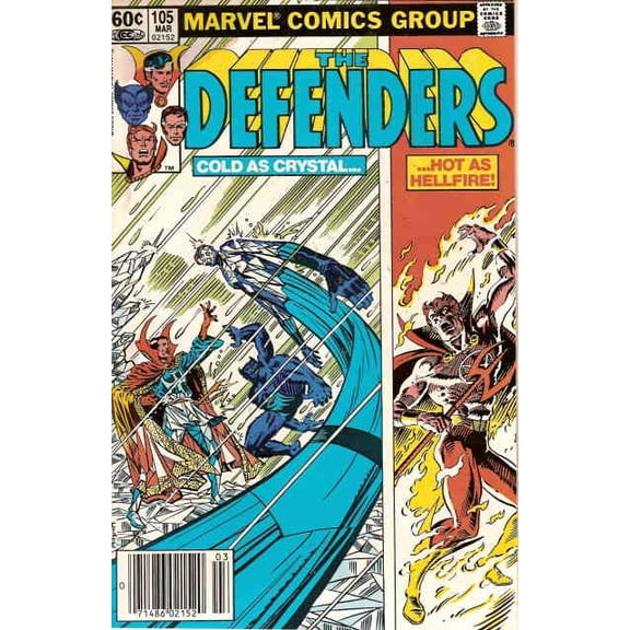 Defenders, The #105 (Newsstand) VF ; Marvel Comic Book