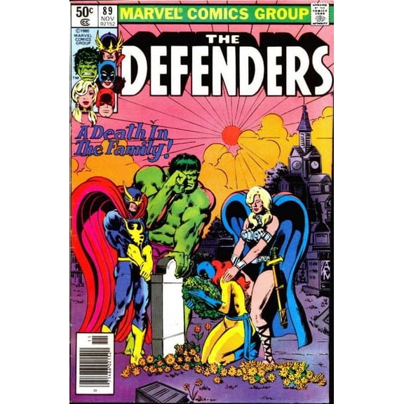 Defenders, The #89 (Newsstand) VF ; Marvel Comic Book