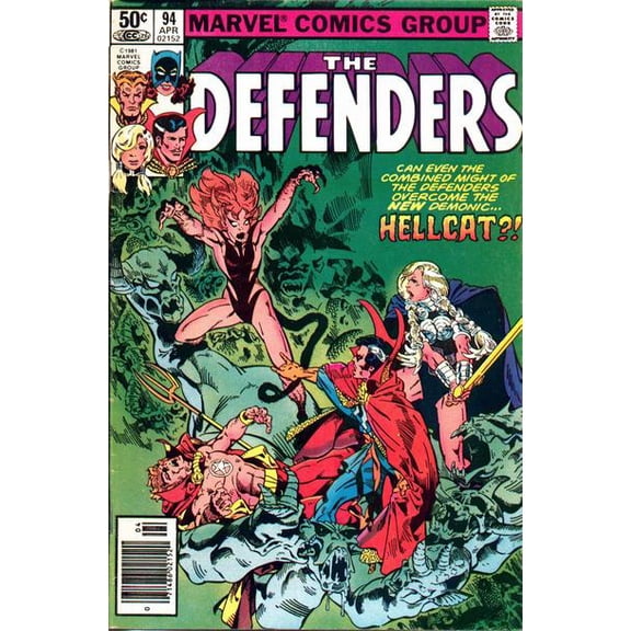 Defenders, The #94 (Newsstand) VF ; Marvel Comic Book