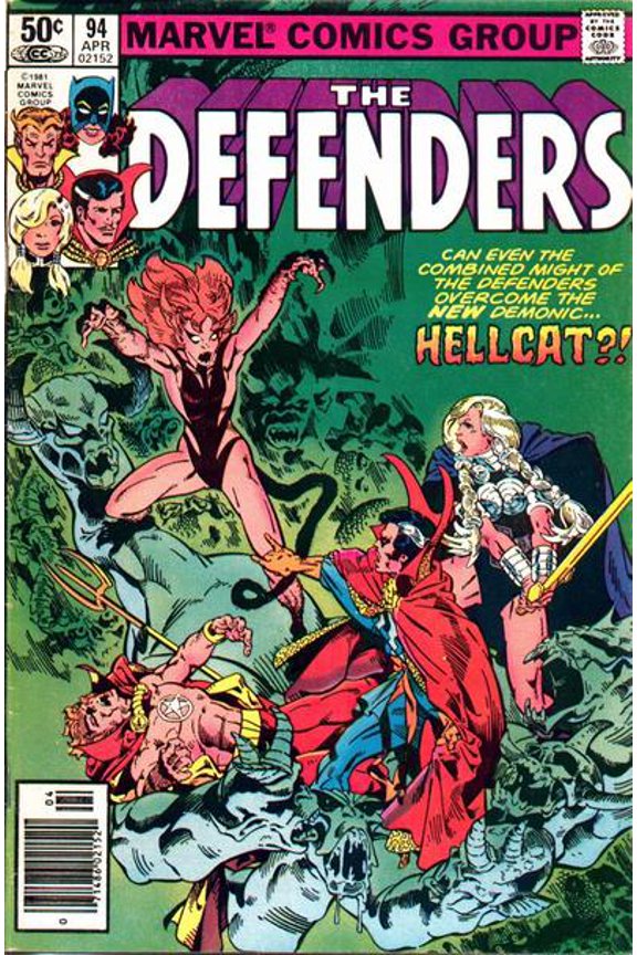 Defenders, The #94 (Newsstand) VF ; Marvel Comic Book