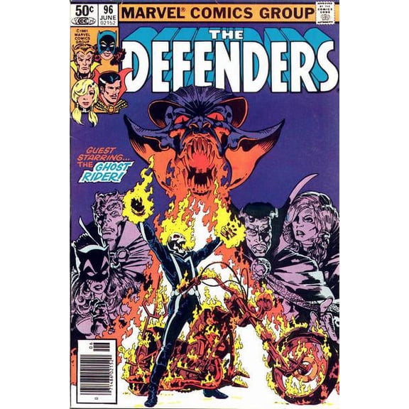 Defenders, The #96 (Newsstand) VF ; Marvel Comic Book