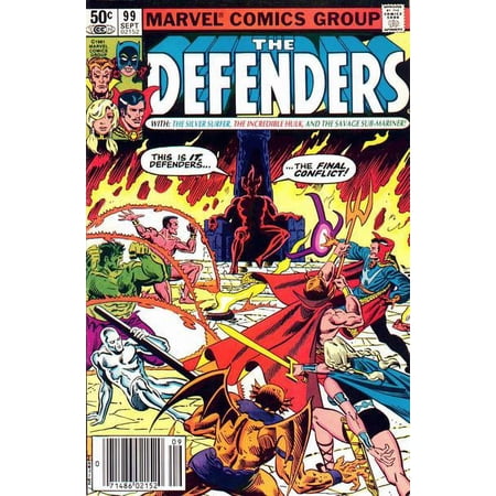 Defenders, The #99 (Newsstand) VF ; Marvel Comic Book