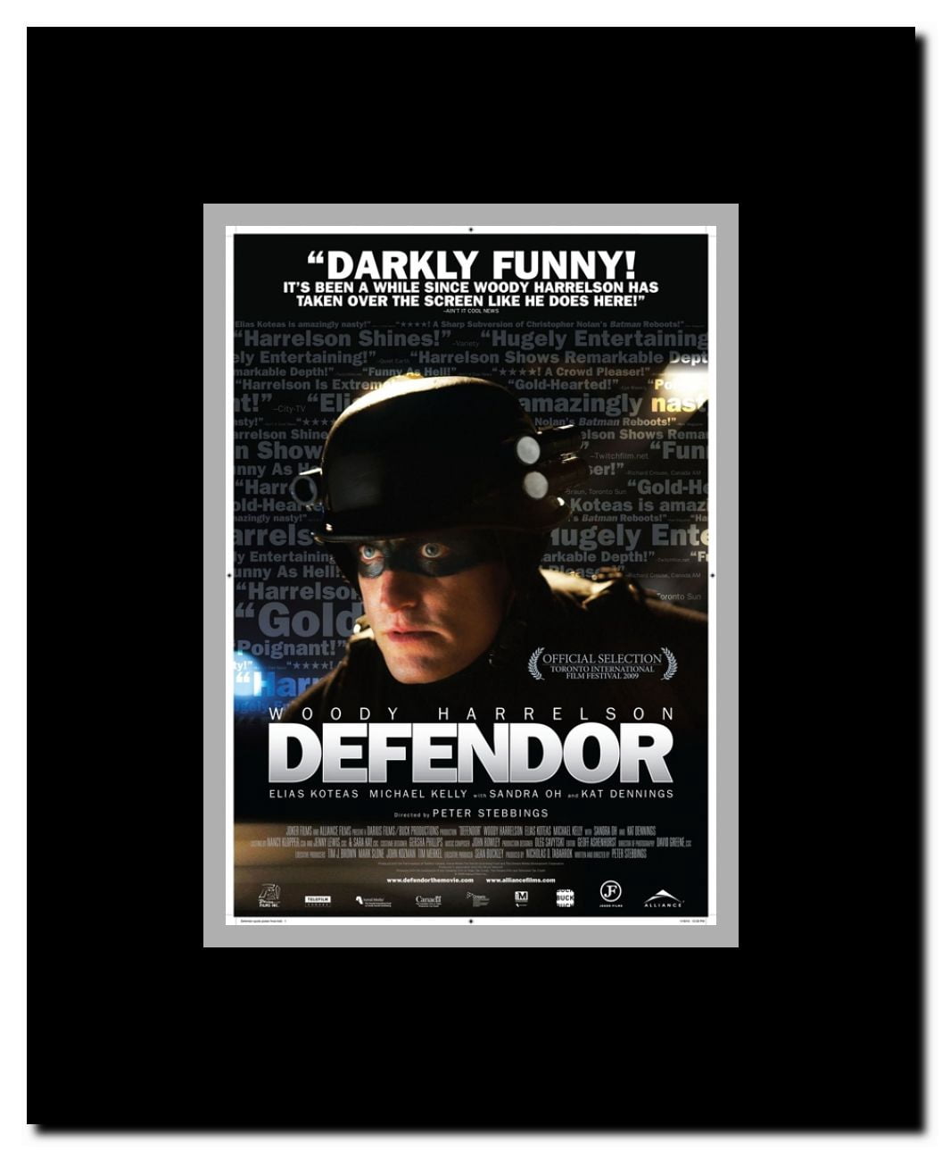 Defendor Framed Movie Poster