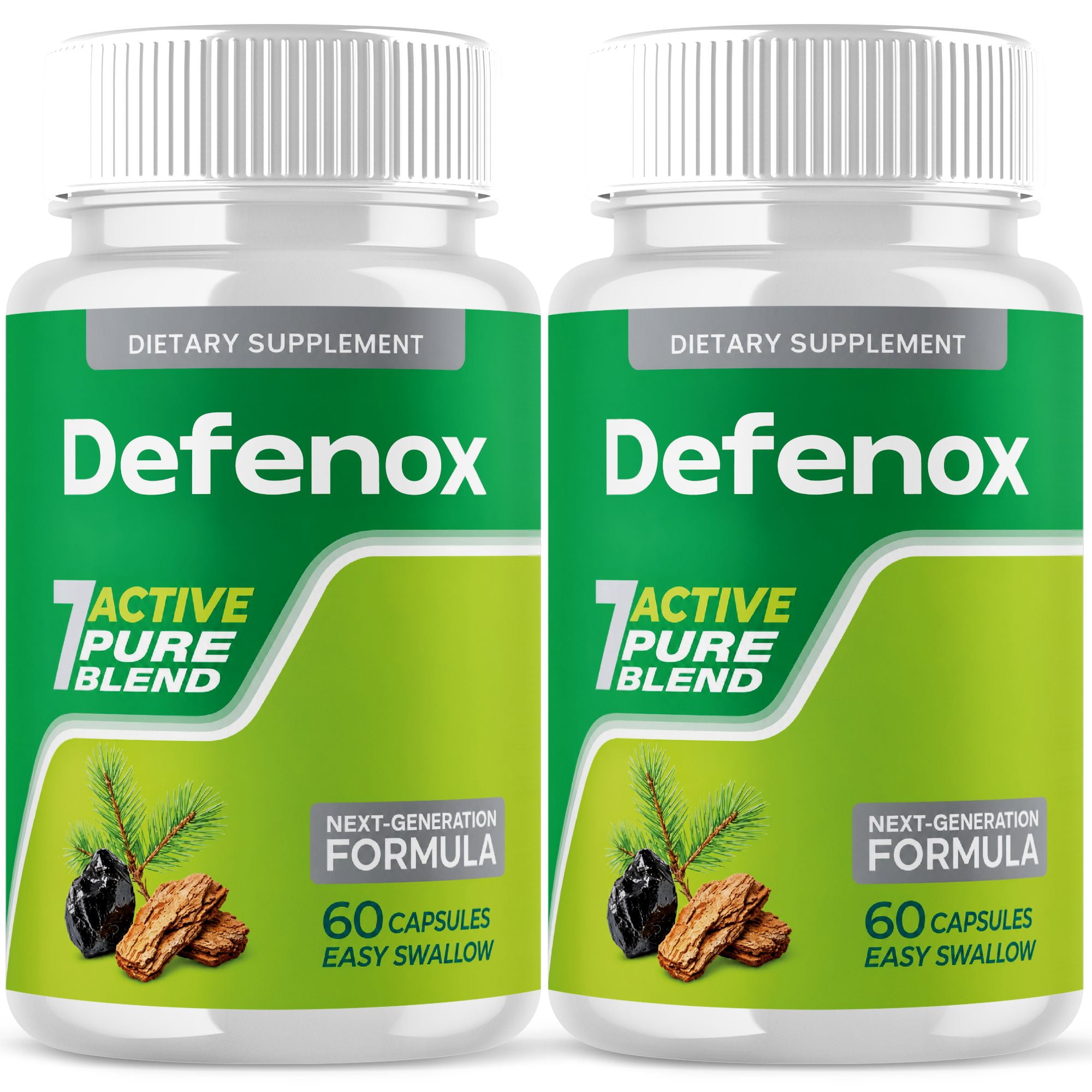 Defenox Pills Advanced Formula Vitamin Supplement Support for Overall Wellness Capsules (2 Pack)