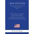 thumbnail image 1 of Defense Federal Acquisition Regulation Supplement - Minimizing Use of Materials Containing Hexavalent Chromium (US Defense Acquisition Regulations System Regulation) (DARS) (2018 Edition) (Paperback), 1 of 1