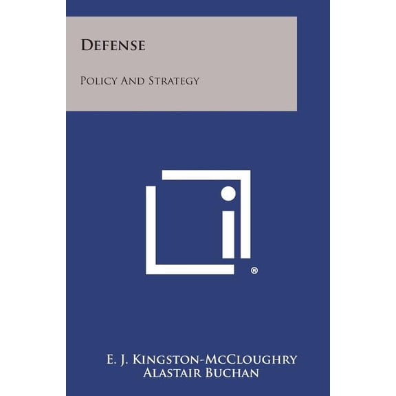Defense: Policy and Strategy (Paperback)