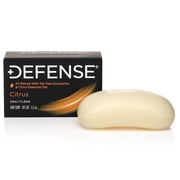Defense Soap All Natural Citrus Bar Soap | Made by Wrestlers with Tea Tree Oil & Eucalyptus Oil to Promote Healthy Skin