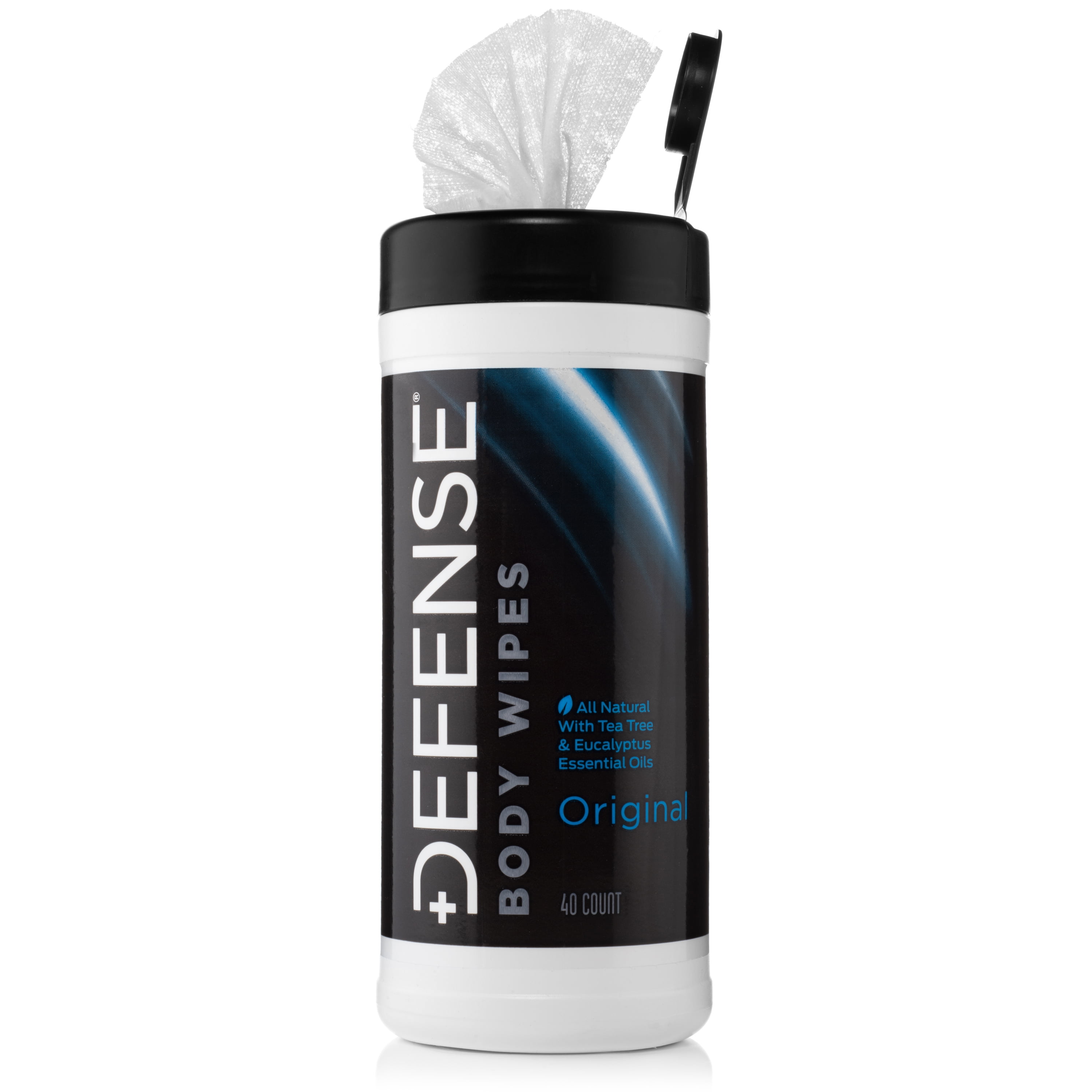 Defense Soap Body Wipes 40 Count 100 Natural and Pure Pharmaceutical