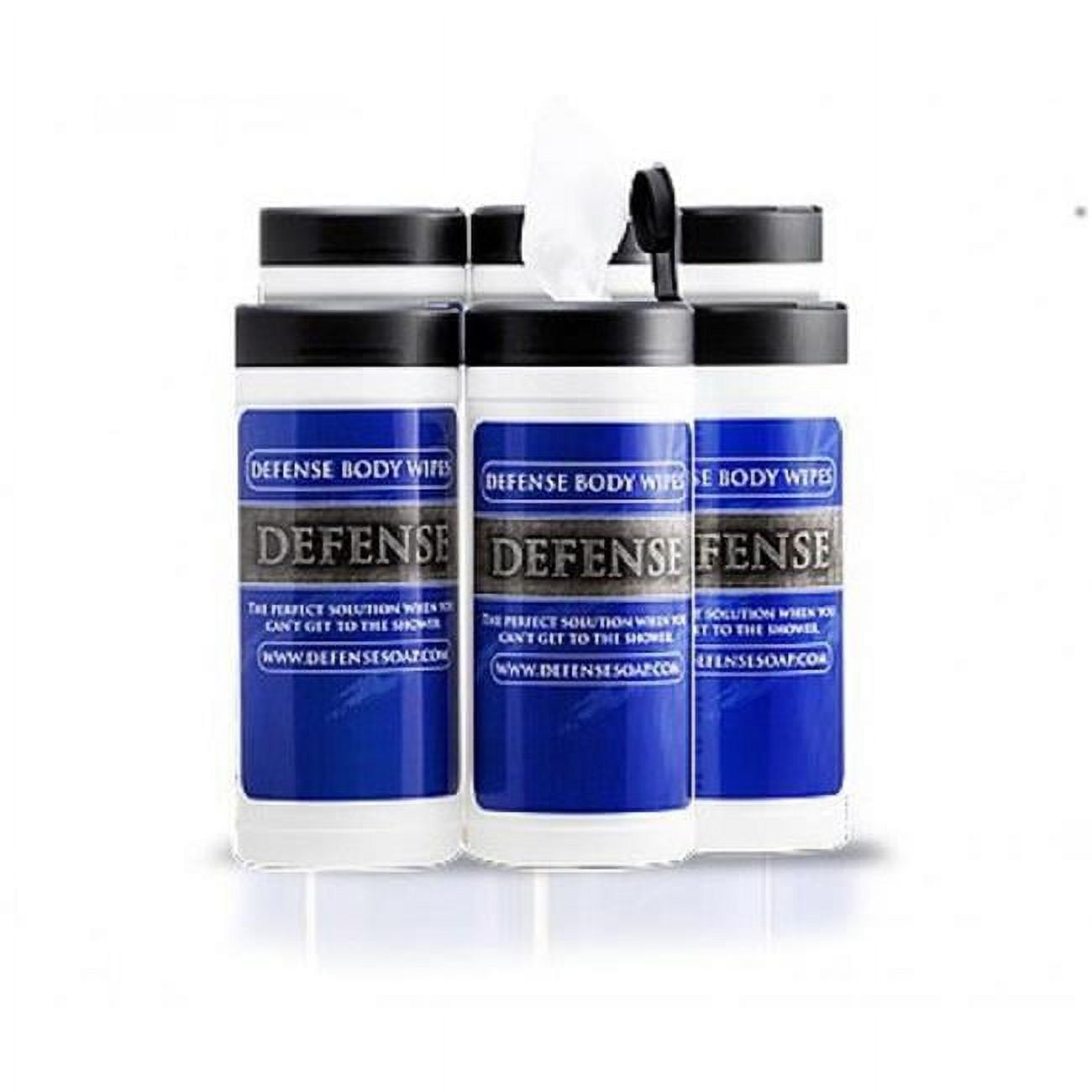 Defense Soap OW06 Original Body Wipes 6 Pack