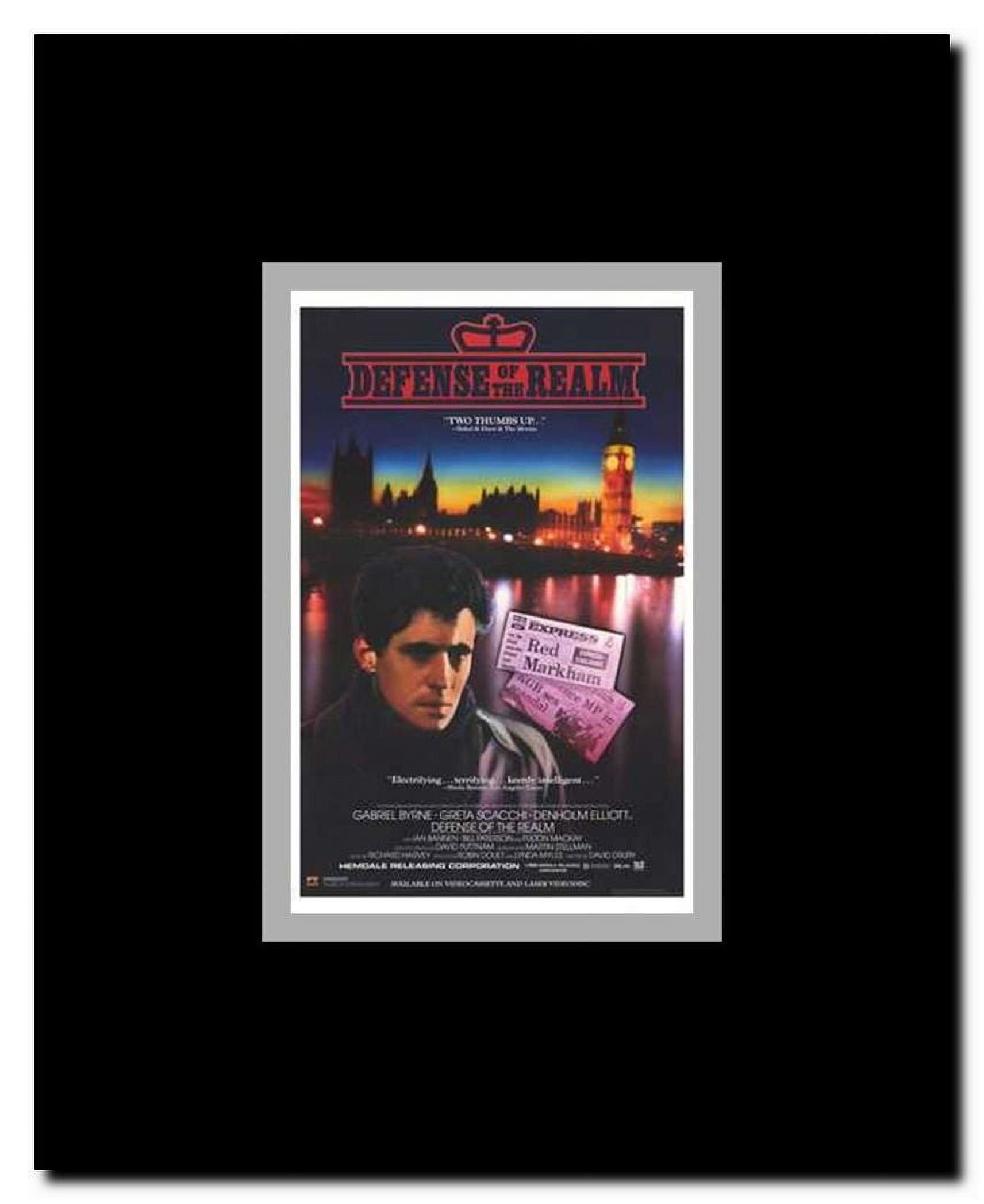 Defense of the Realm Framed Movie Poster